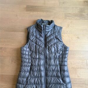 Athleta Charcoal Quilted Vest